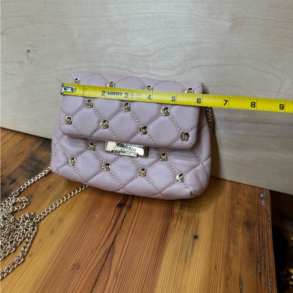 Ted Baker London Quilted Blush Pink Crossbody with Gold Chain - Picture 9 of 10